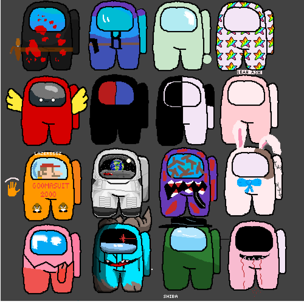 Editing Sus - Free online pixel art drawing tool - Pixilart