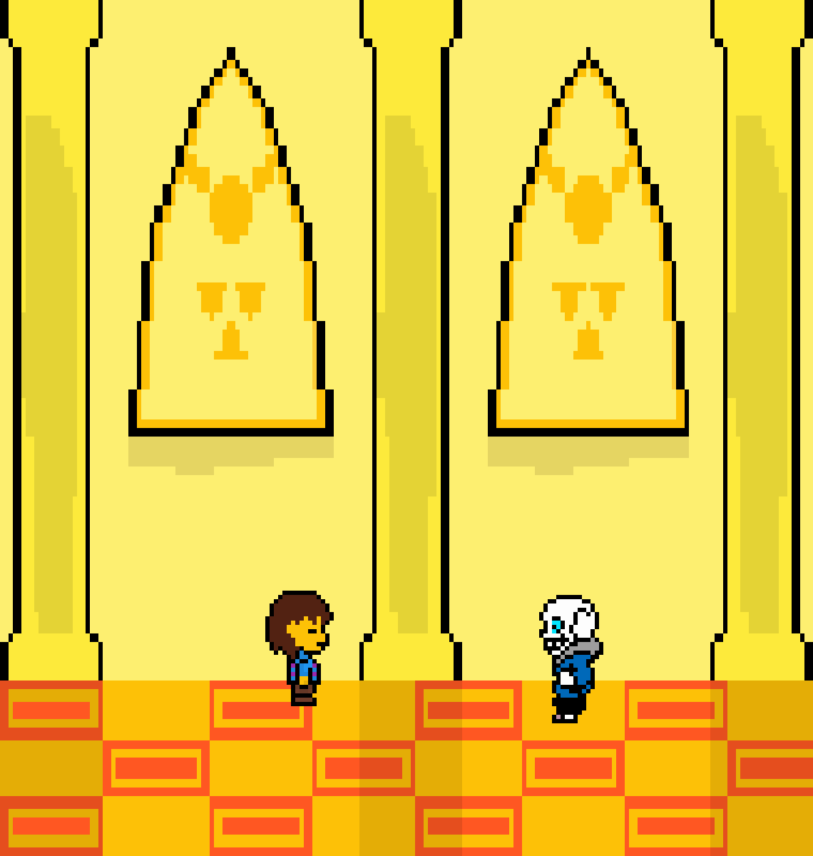 Pixilart - Bonetale fight hard mode by braian