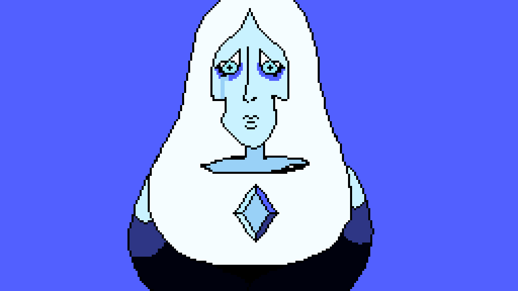 Pixilart Blue Diamond By Dvds45
