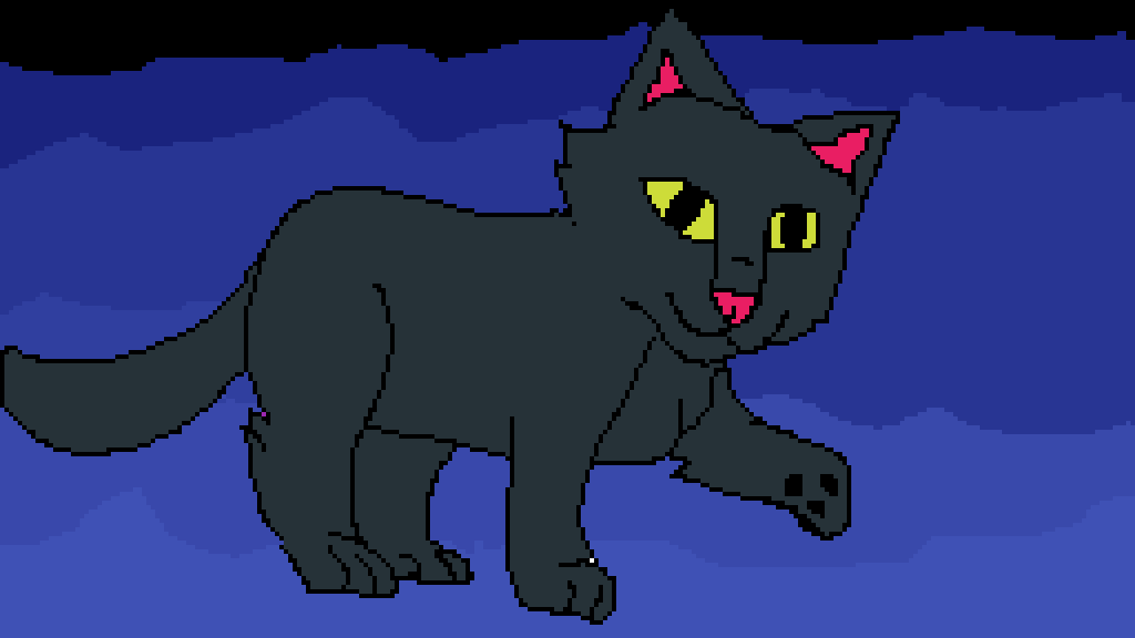 Editing black cat Free online pixel art drawing tool Pixilart