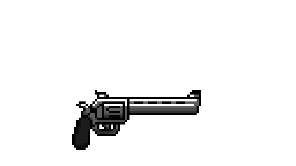 Pixilart - Bull Barrel Revolver by Robbie-Isaac
