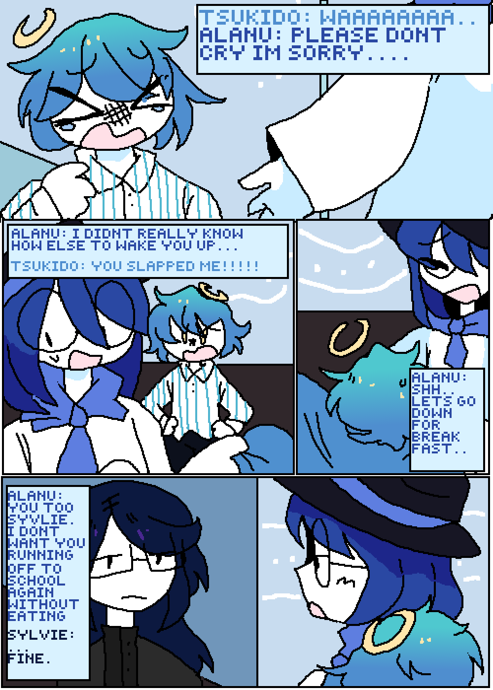 Episode 3 Tsukido And The Crystal Moon Pixilart Comics