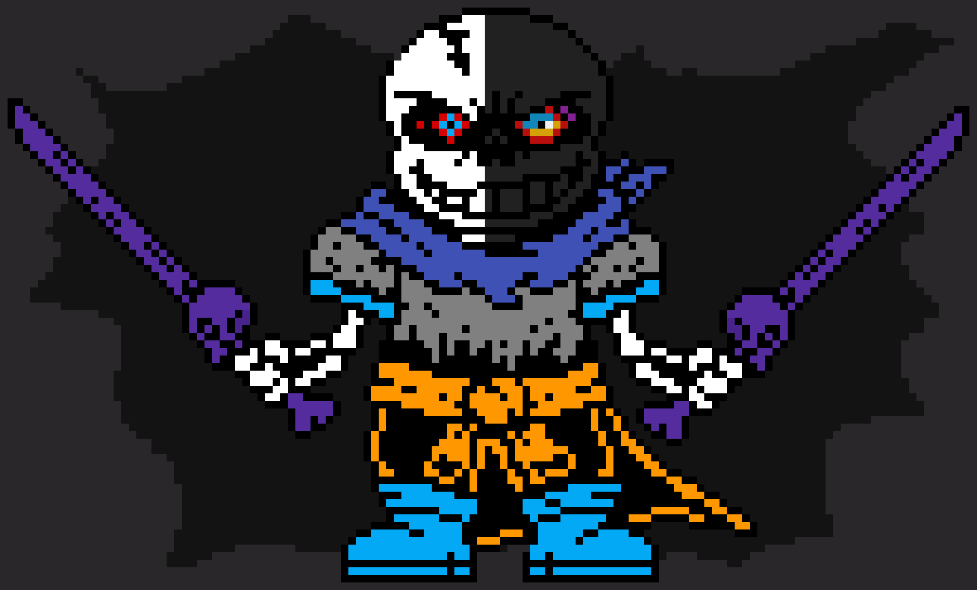 Pixilart - Dust Ink Sans by ZachUndertaleAU