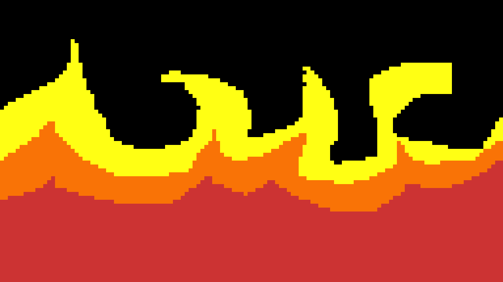 Editing flames - Free online pixel art drawing tool - Pixilart