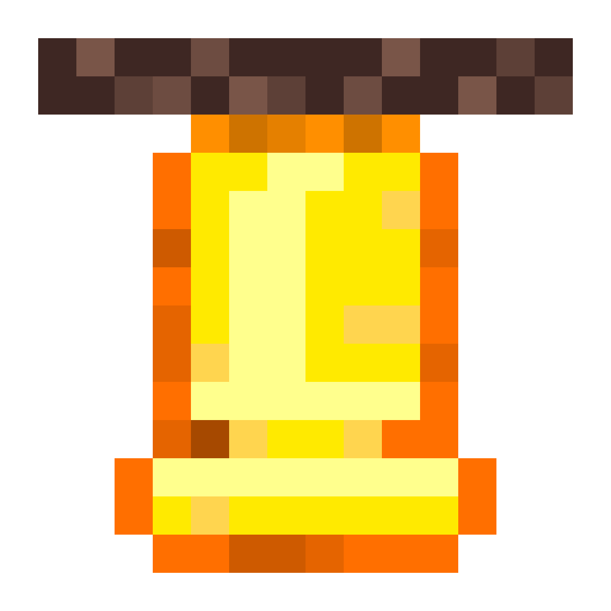 Pixilart Minecraft bell by CharlesHowellYT