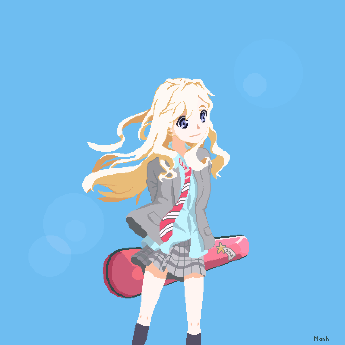 Pixilart - Kaori Miyazono by JustManh98