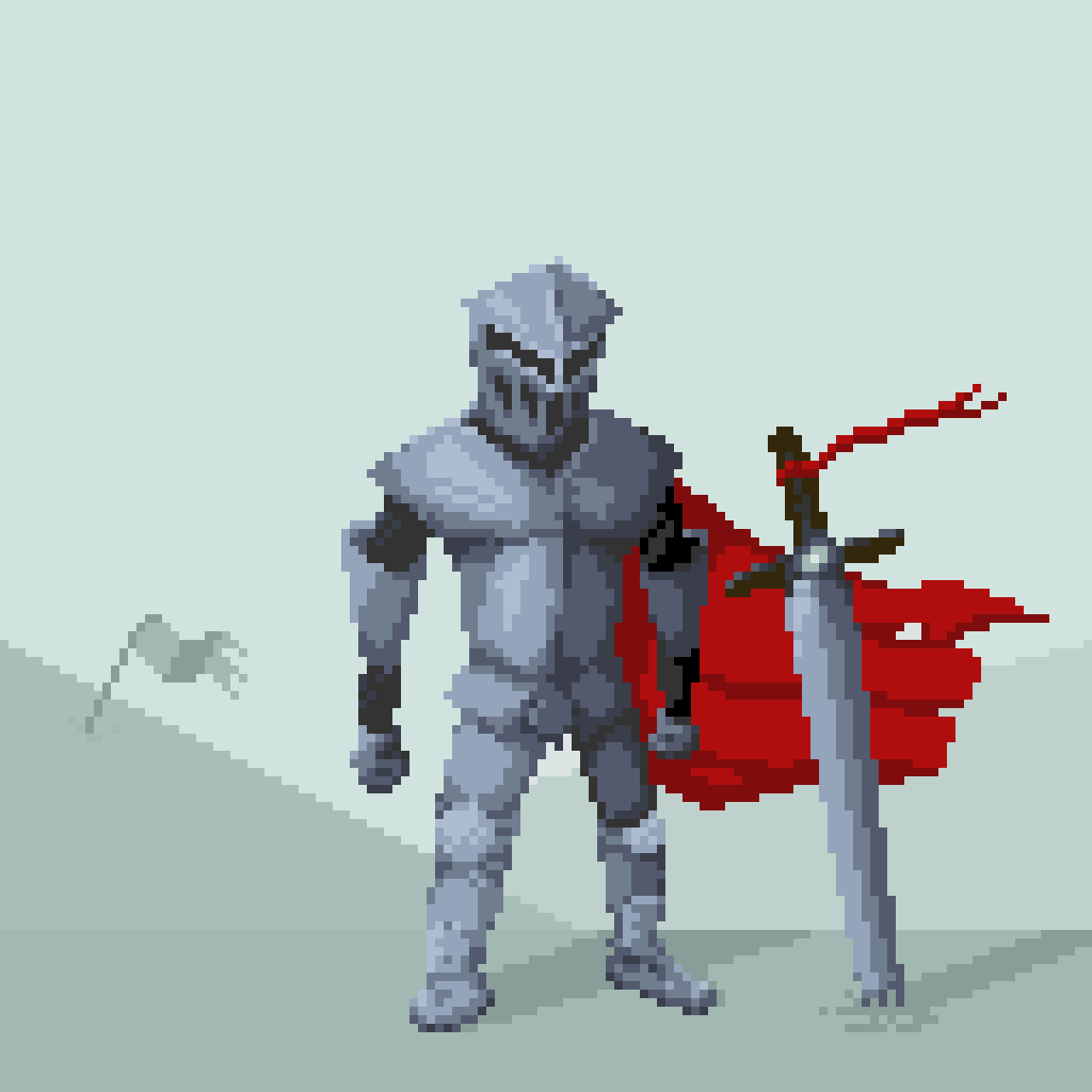 Pixilart - Knight by pleiadeux