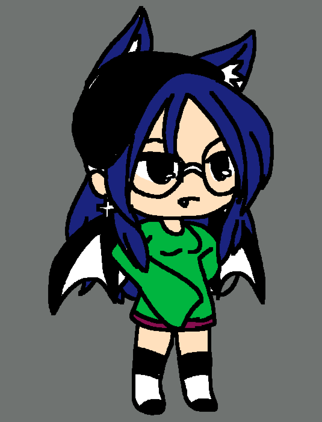 Pixilart - Gacha #3 by VillainBaku17