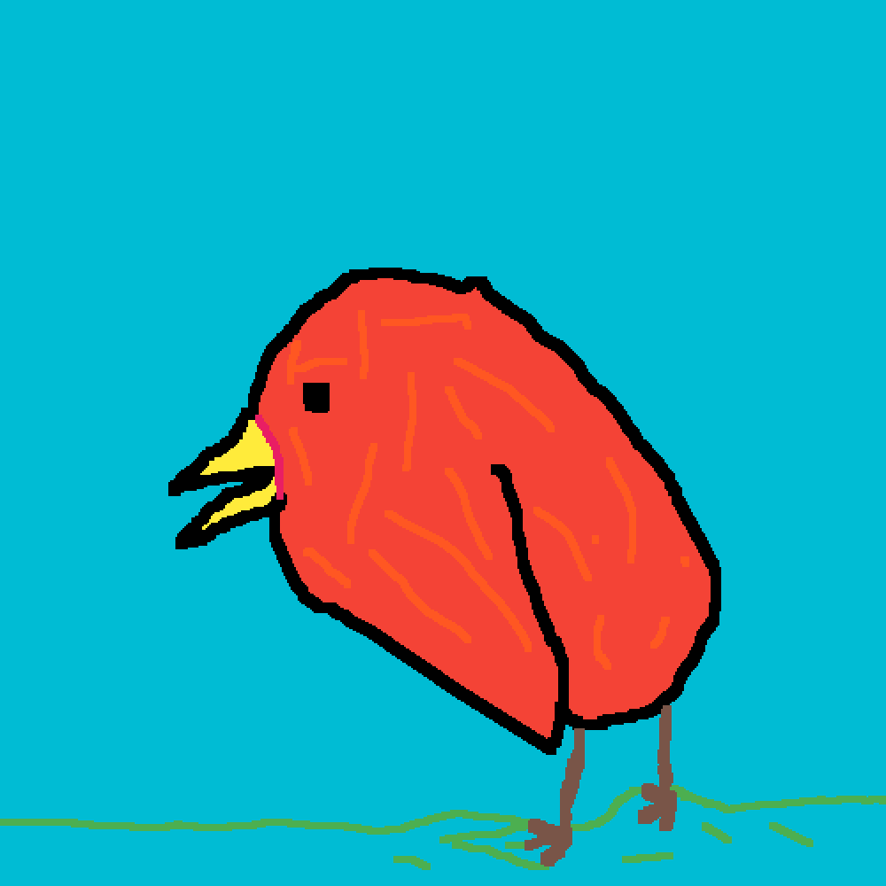 Pixilart - The Ugly Bird: Remake of the Ugly Duckling by BriannaKBrianna