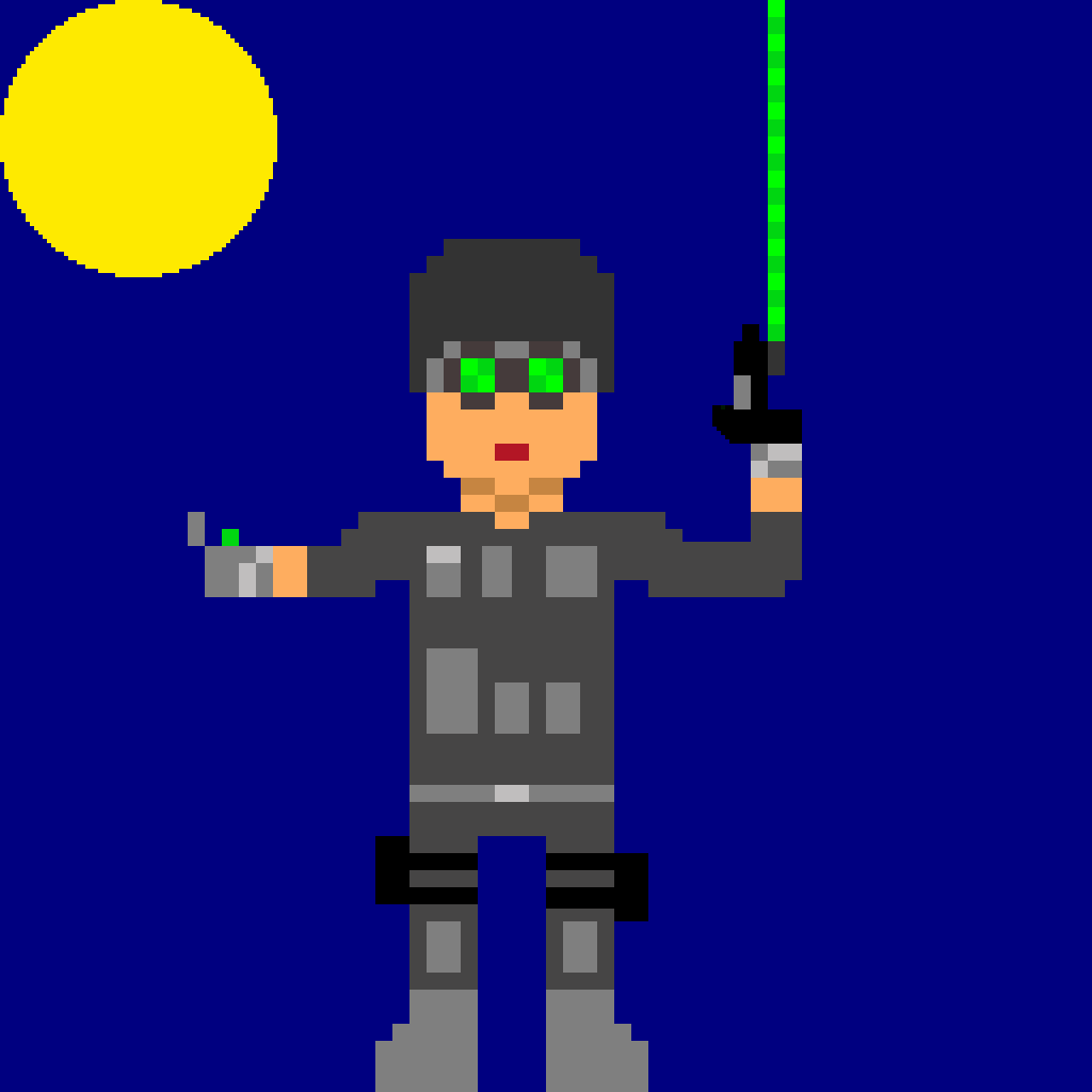 Pixilart Thermite (Green) by DeliriousArmy