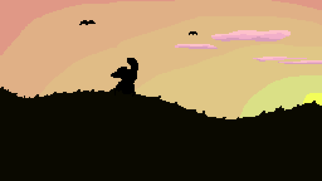 Sunsets are sometimes windy...
