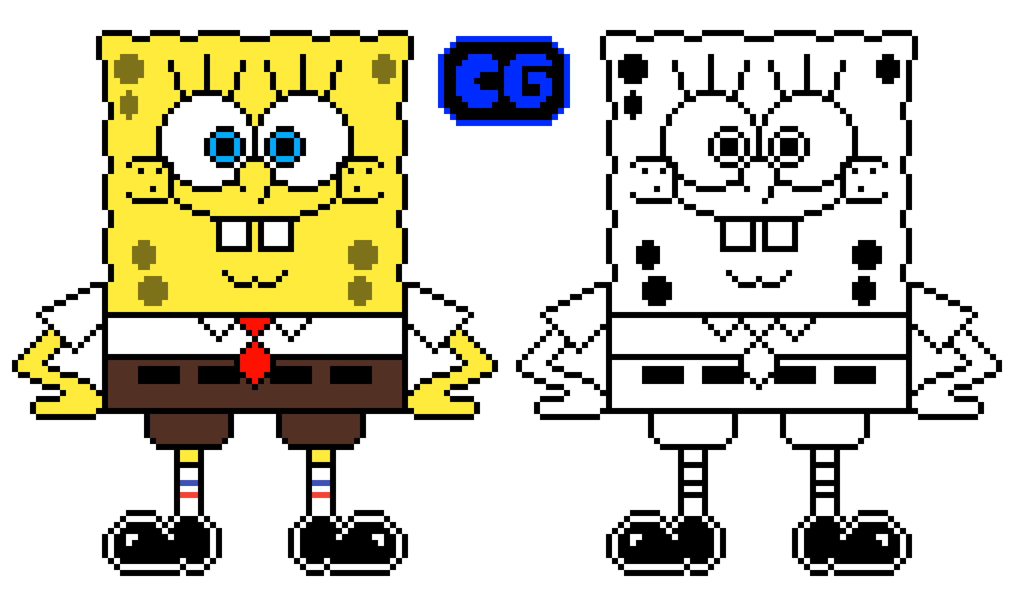 Pixilart - Spongebob Squarepants by SpongeChris