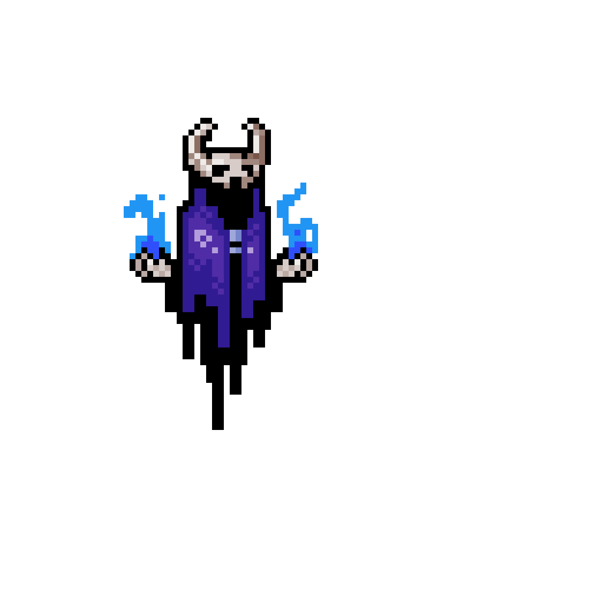 Editing Skeleton Necromancer Free online pixel art drawing tool