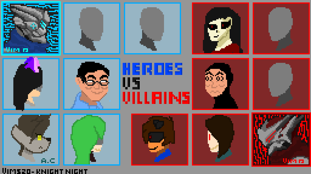 Pixilart Heroes Vs Villains Collab By Lilitear Pixilart Heroes Vs Villains Collab By Lilitear