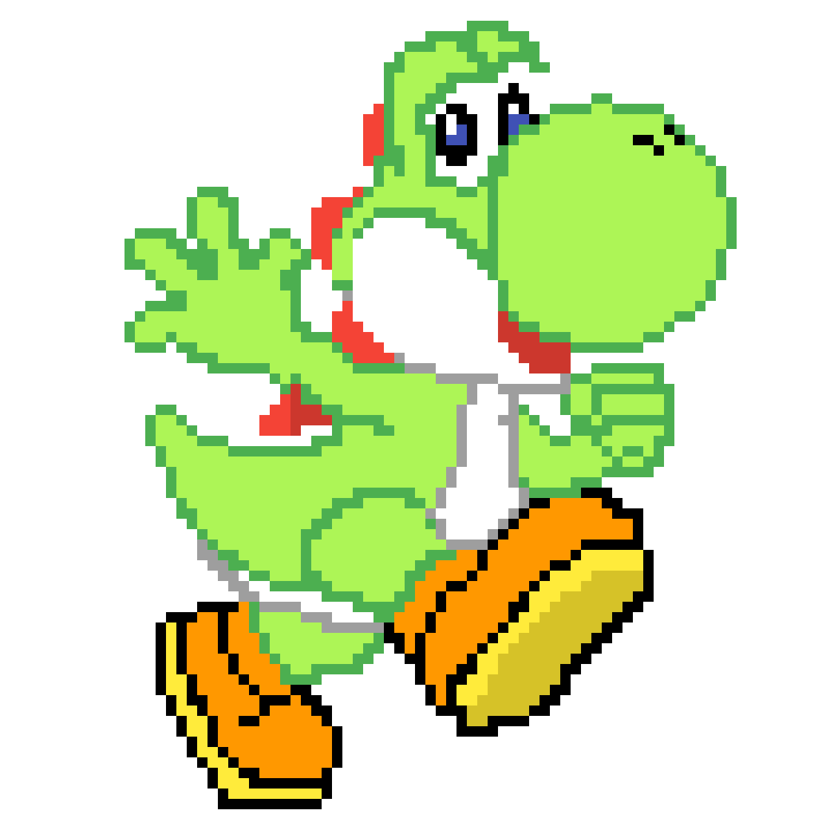 Pixilart - Yoshi 80 x 80 by NeoVortex