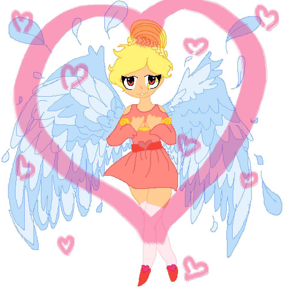 Pixilart I Made Cupid Even Tho Its Not Valentines Day By MoonQueenMLP