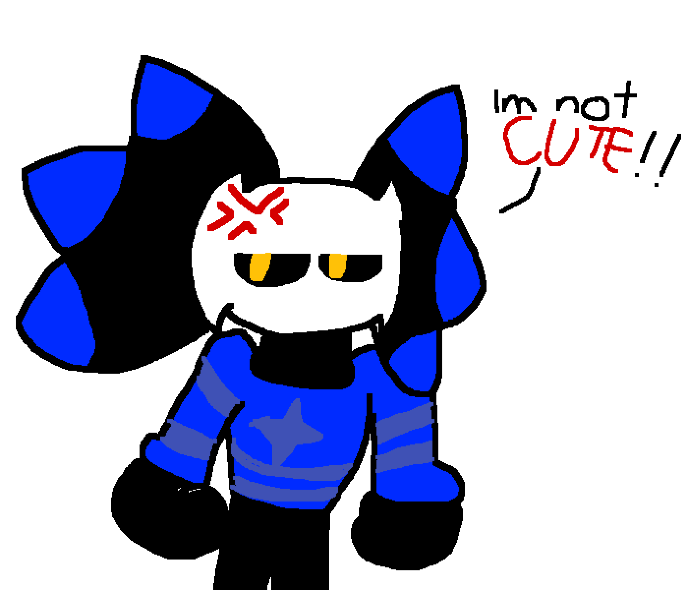 Pixilart Im Not Cute By Makkusu pixilart-im-not-cute-by-makkusu