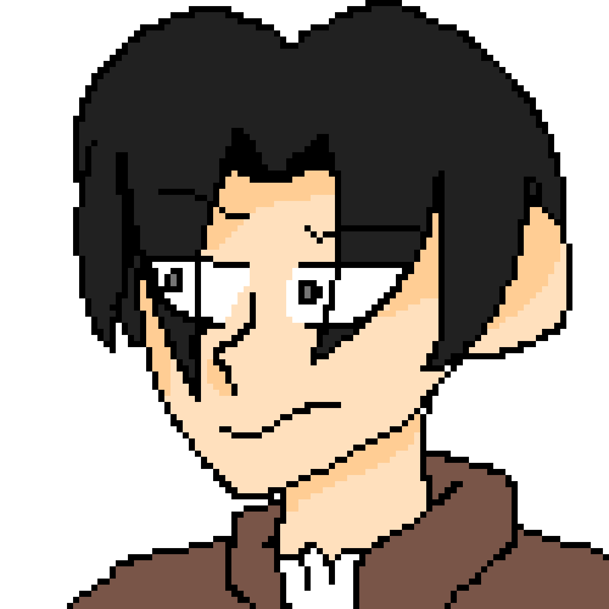 Editing levi ackerman Free online pixel art drawing tool Pixilart