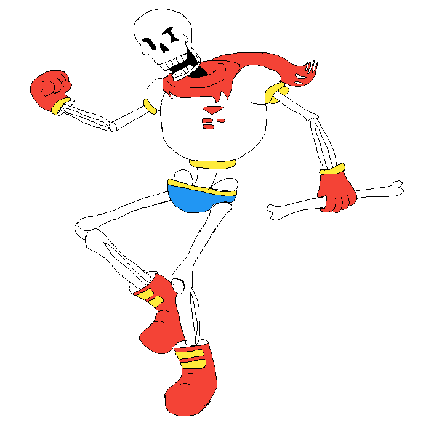Pixilart - Papyrus the Father by MermaidAtHeart