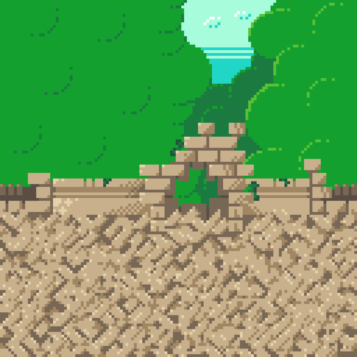 Pixilart Ruins Of A Jungle Temple By Pixel Pigeon