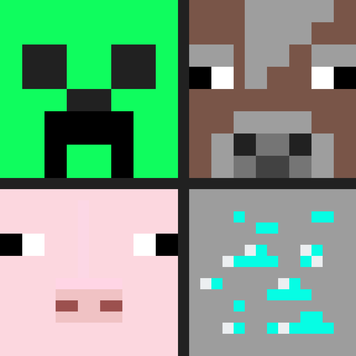 Pixilart - Minecraft Collection by Lord-Vortech