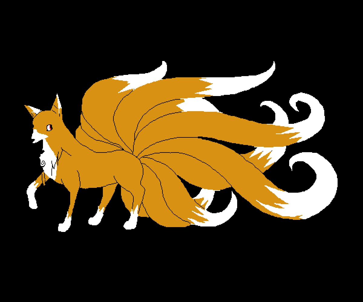 Edición naruto Herramienta gratuita de dibujo en línea de pixel art