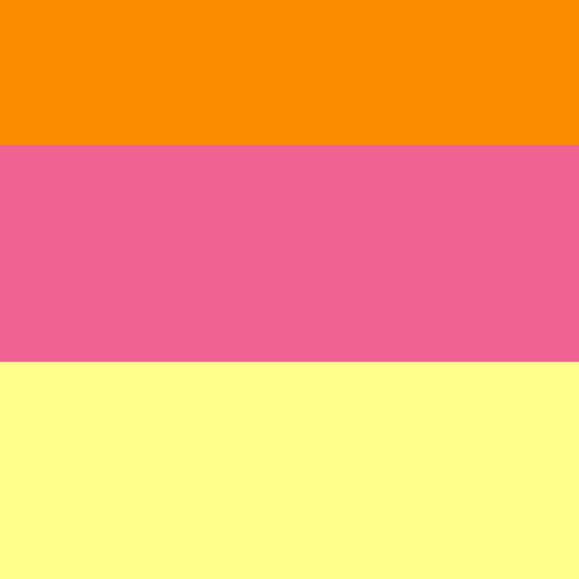 Three of my favorite colors