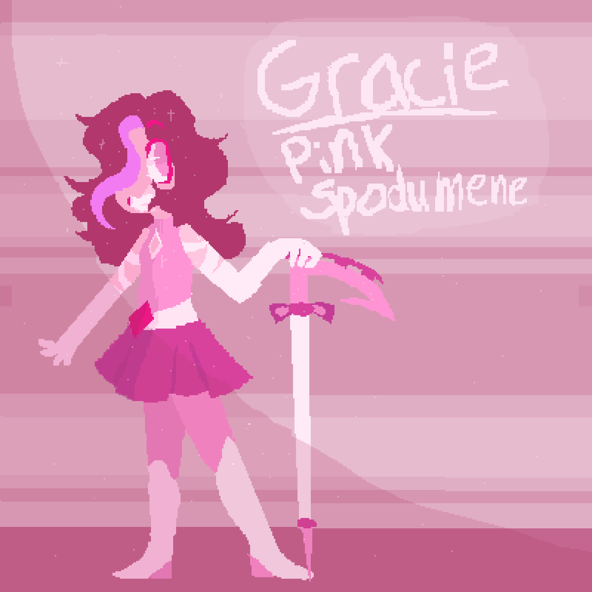 Pixilart - Gracie- Pink Spodumene (contest) by Catastrophe