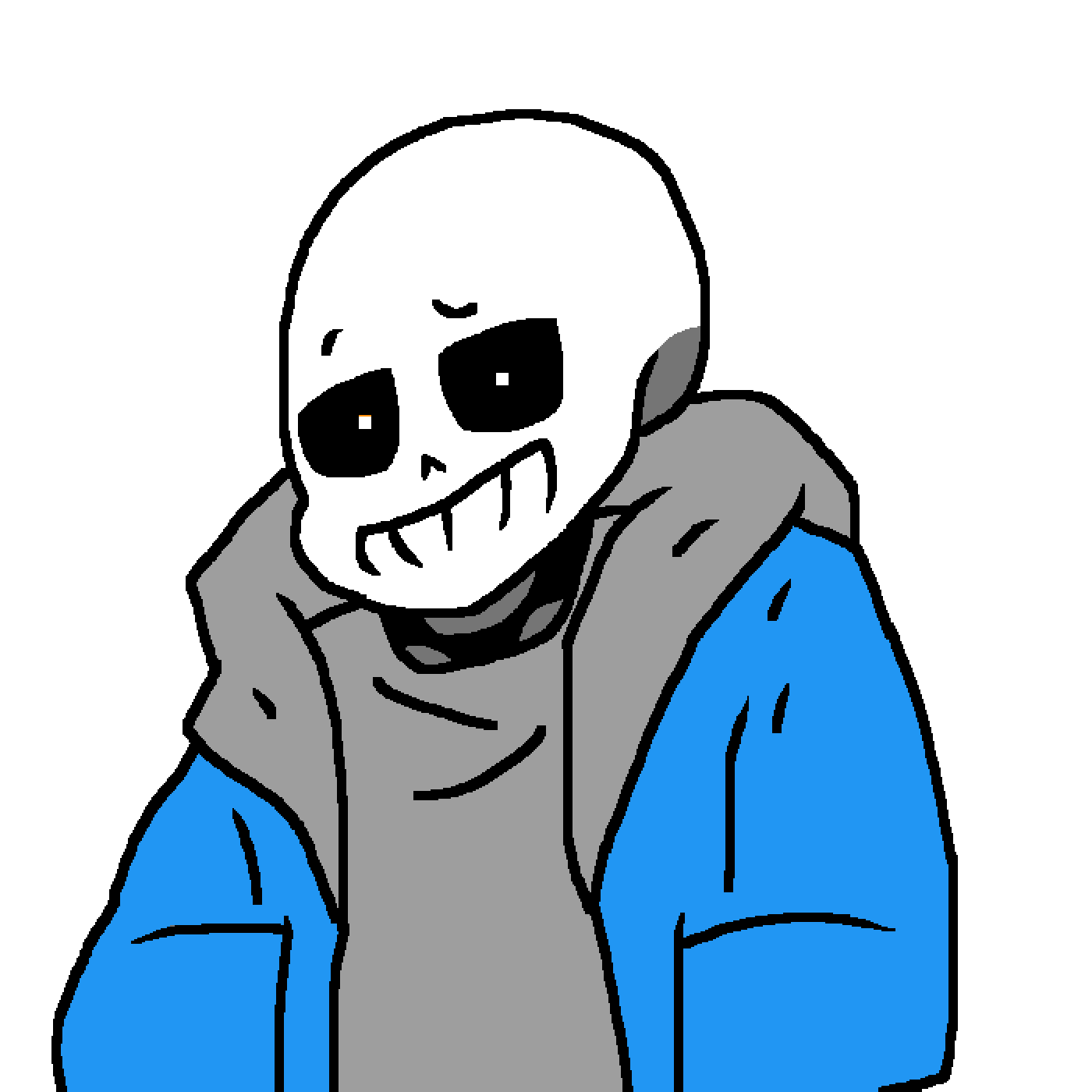 Pixilart - Sans by Phantom-pap