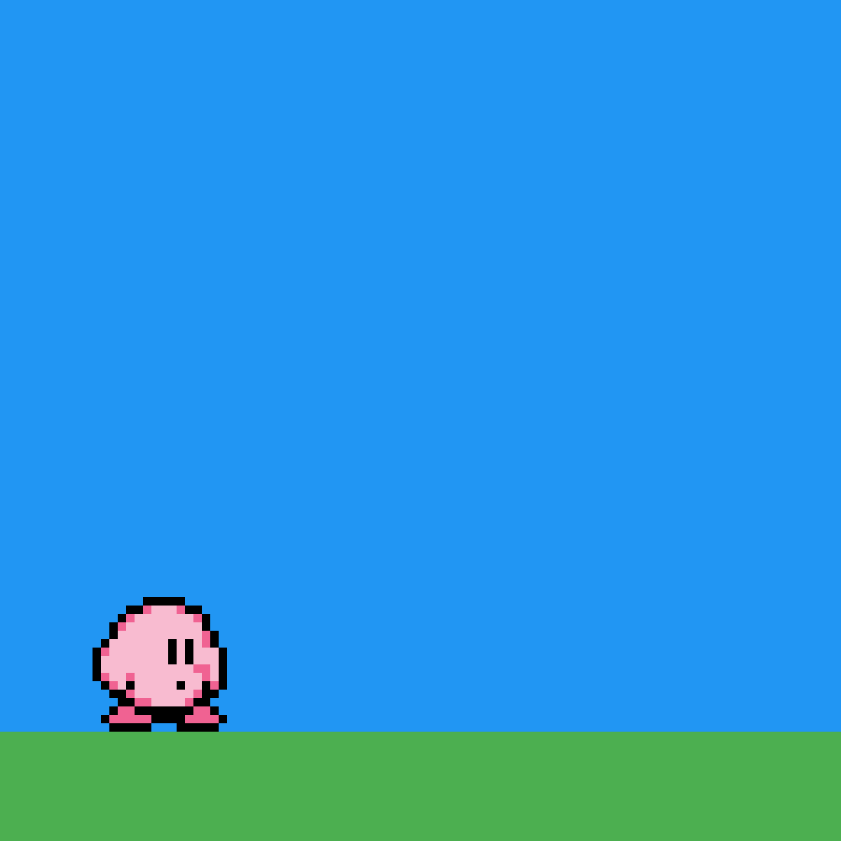 Pixilart KIRBYS IN PIXILART by camkachu