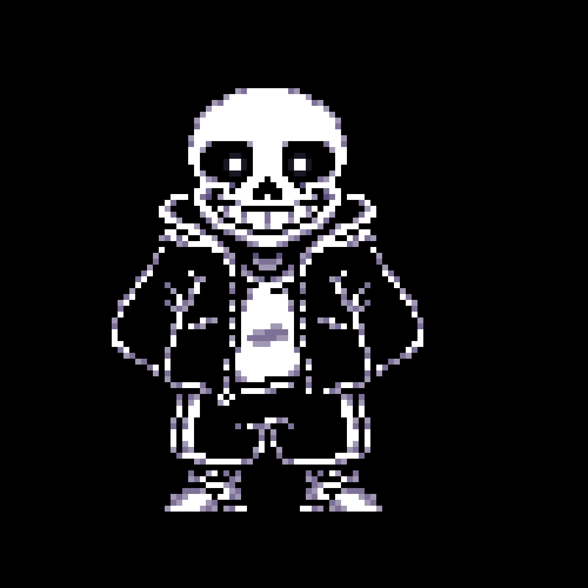 Pixilart - Canon sans but shaded by Undertalefan115