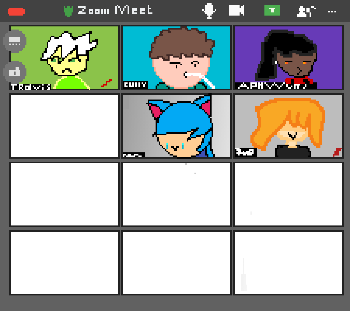 Pixilart Zoom Call by aphmauwolfy