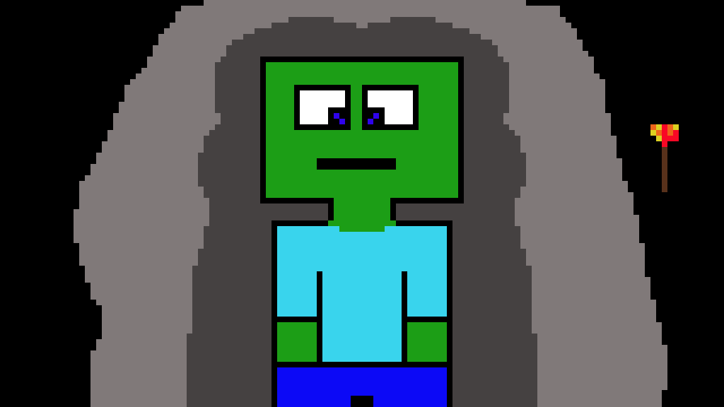 Pixilart Minecraft zombie and torch? by PixilQueen