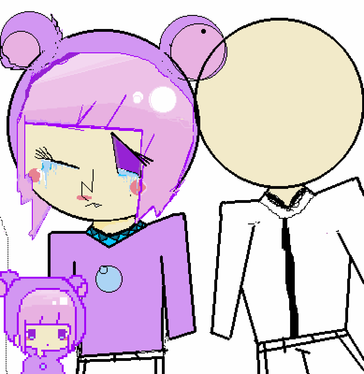 Pixilart new kawaii animal and kawaii girls by Anonymous