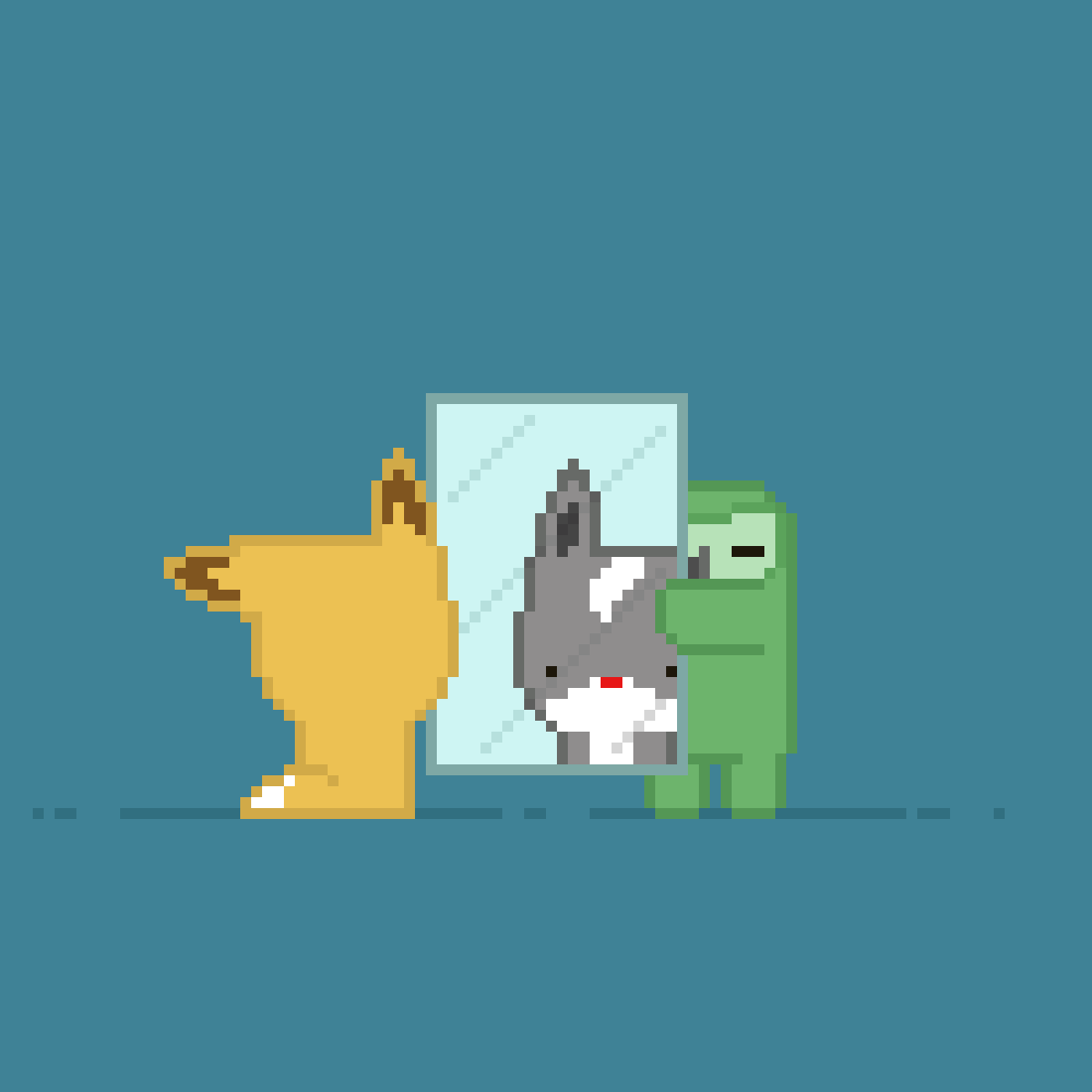 Pixilart mirror by Pog2