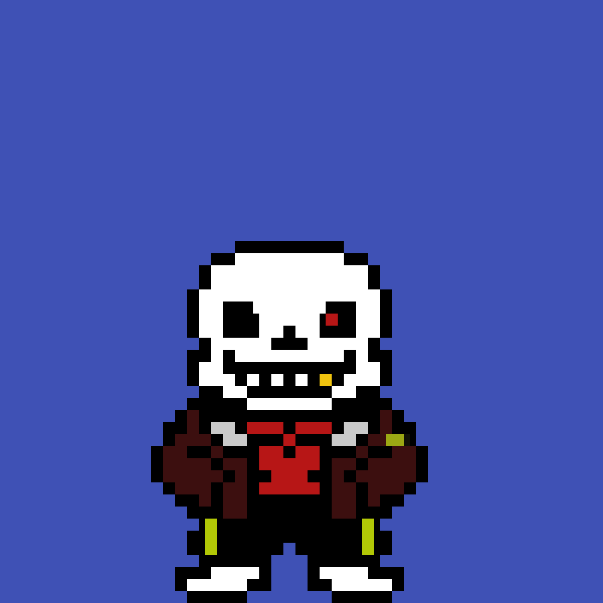 Pixilart - Mr. Bones by Evilbluemoon1