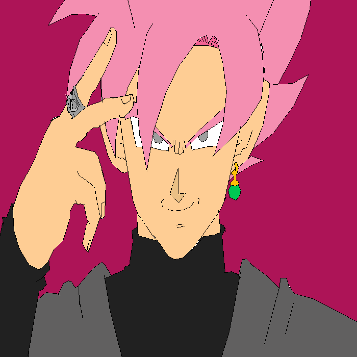 Goku Pink Gif