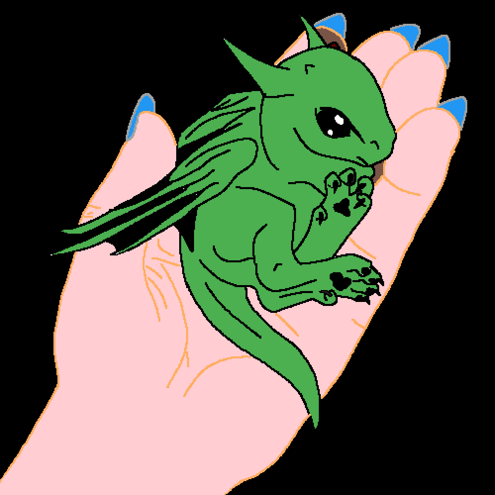 Editing The dragon - Free online pixel art drawing tool - Pixilart
