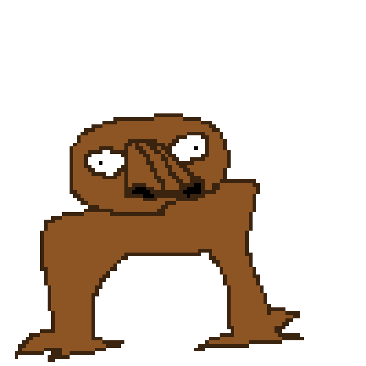 Pixilart - Black Funi Man: I'm Black by PixelPot8os76