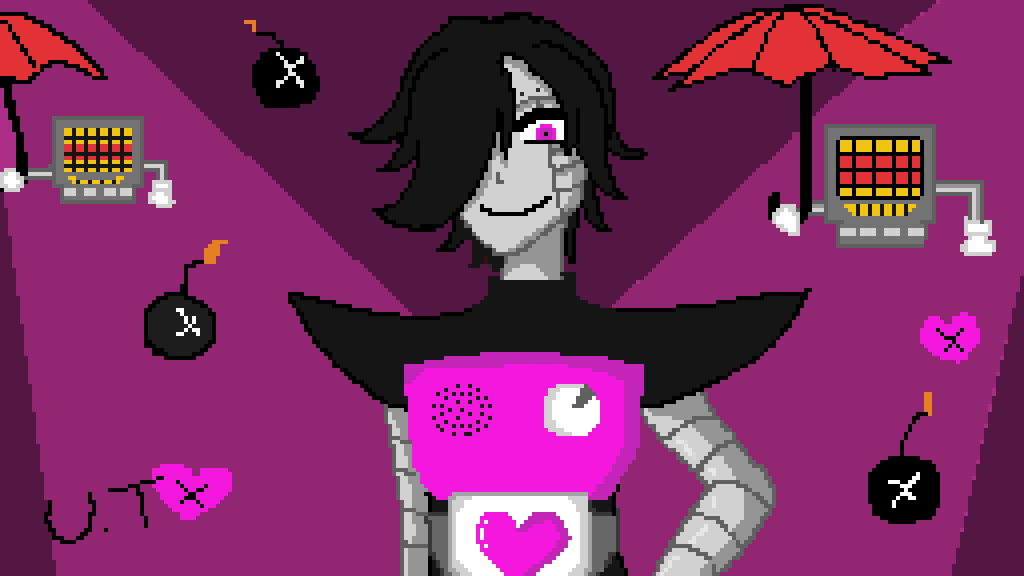 pixilart undertale mettaton ex