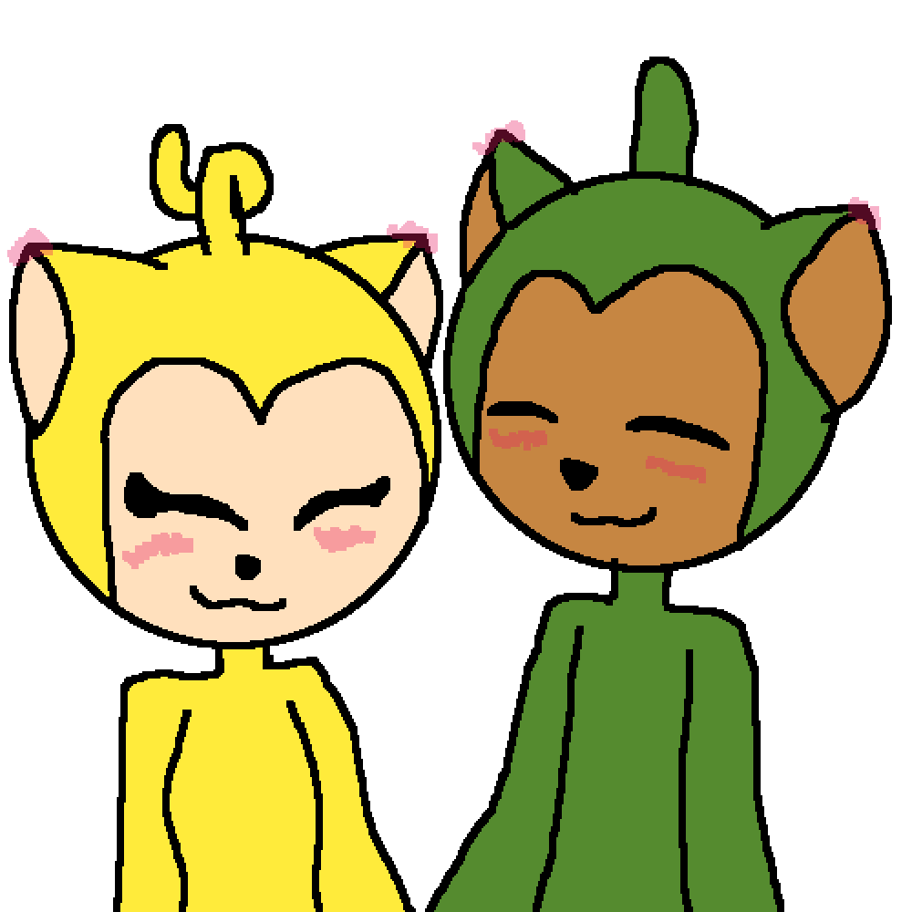 Pixilart - Dipsy x Laa Laa by FurryBiscut