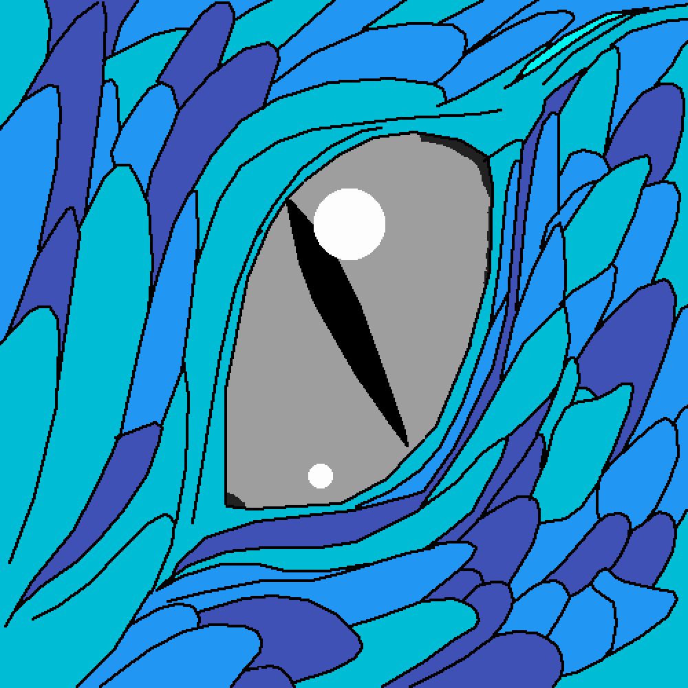 Pixilart - Dragon Eyes by itsbaileyv, image size:1000x1000