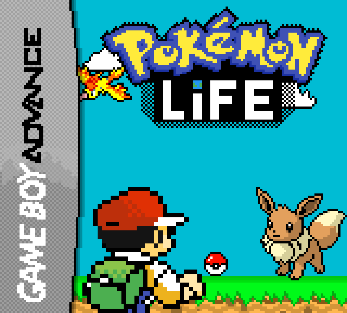 Pixilart - Pokémon LiFE box art by TheBlueToad
