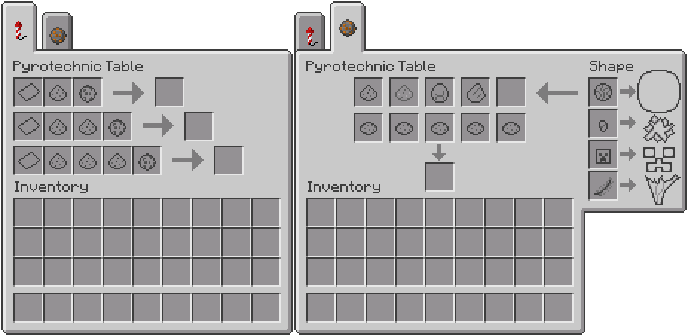 Pixilart - Pyrotechnic Table UI by SourStew47