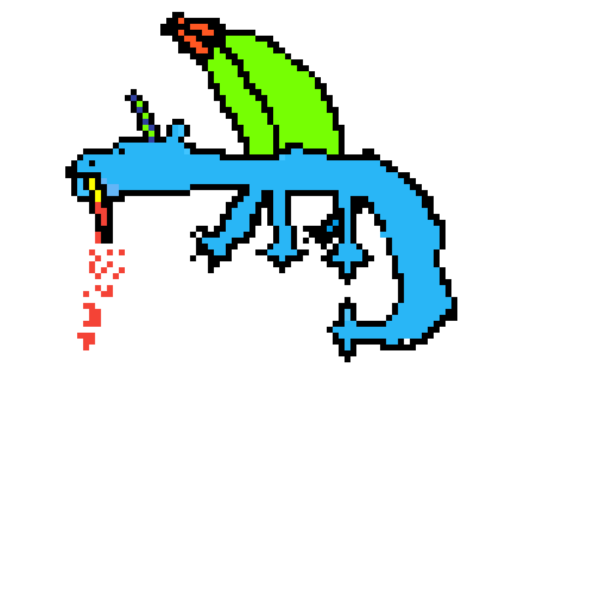 Editing Dragon - Free online pixel art drawing tool - Pixilart