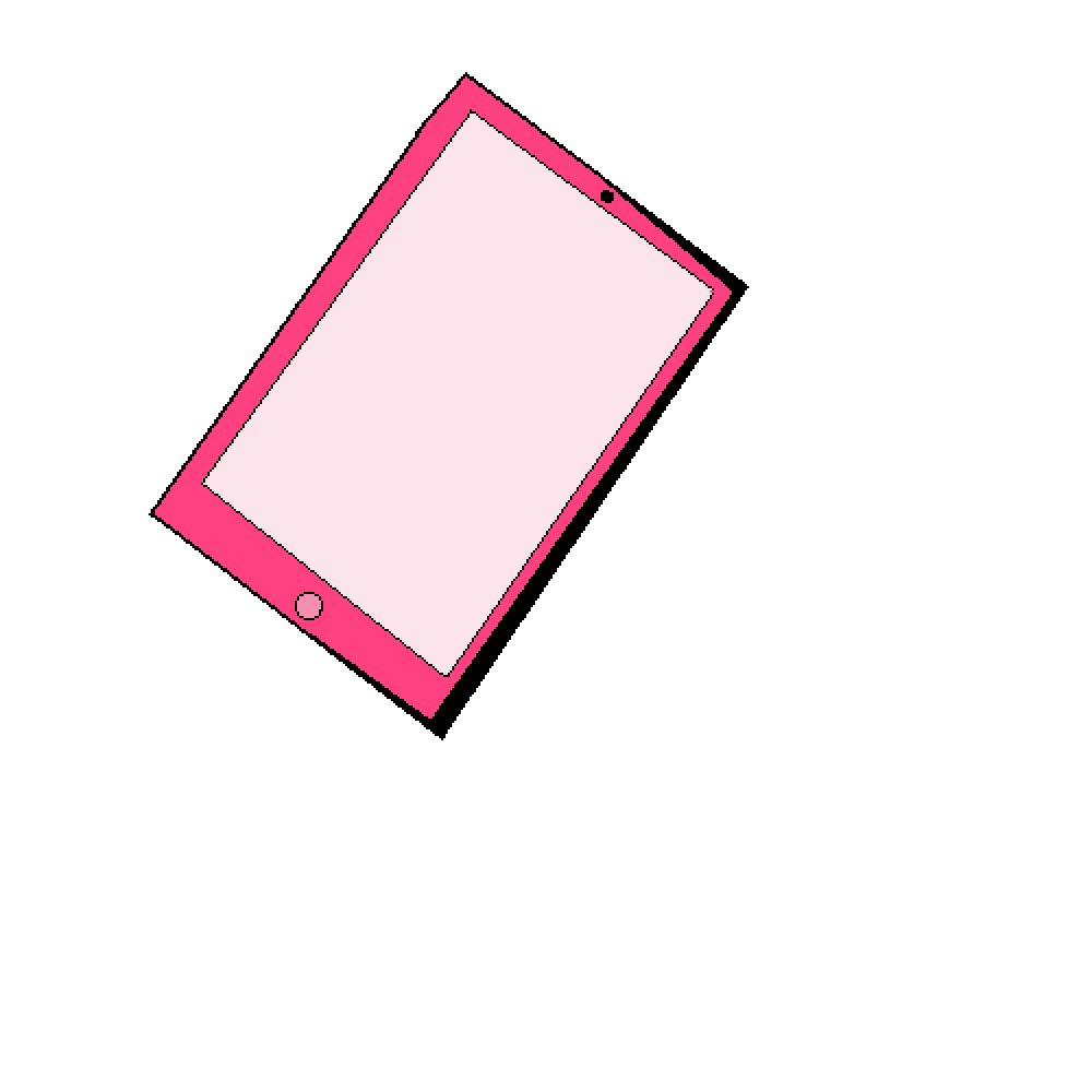 iPad (art class project)  by Chibipacca