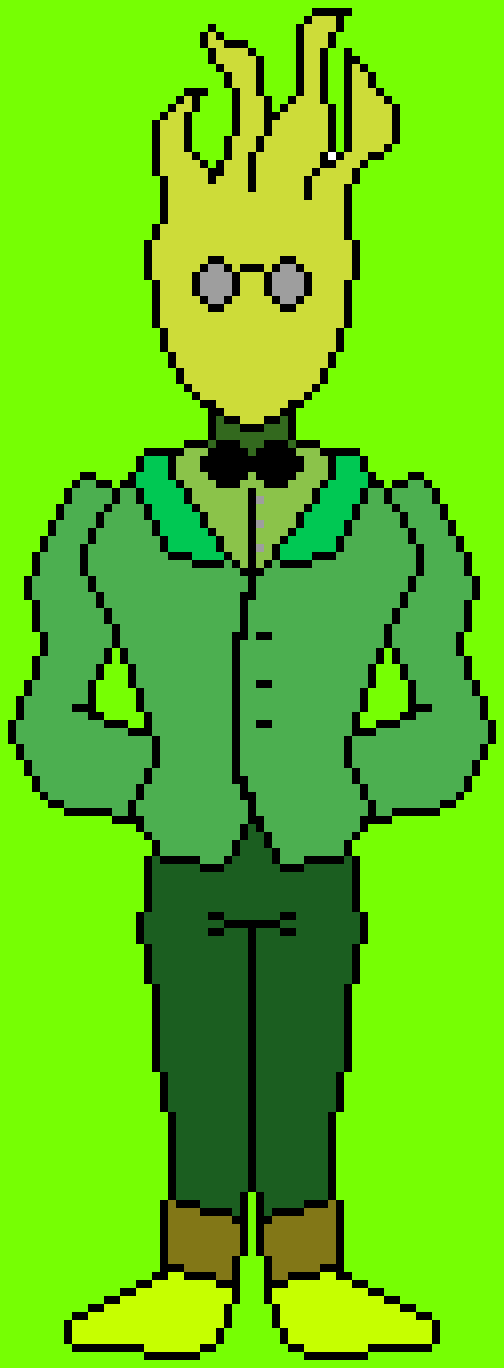 Pixilart - Mr Green by lebronfan23