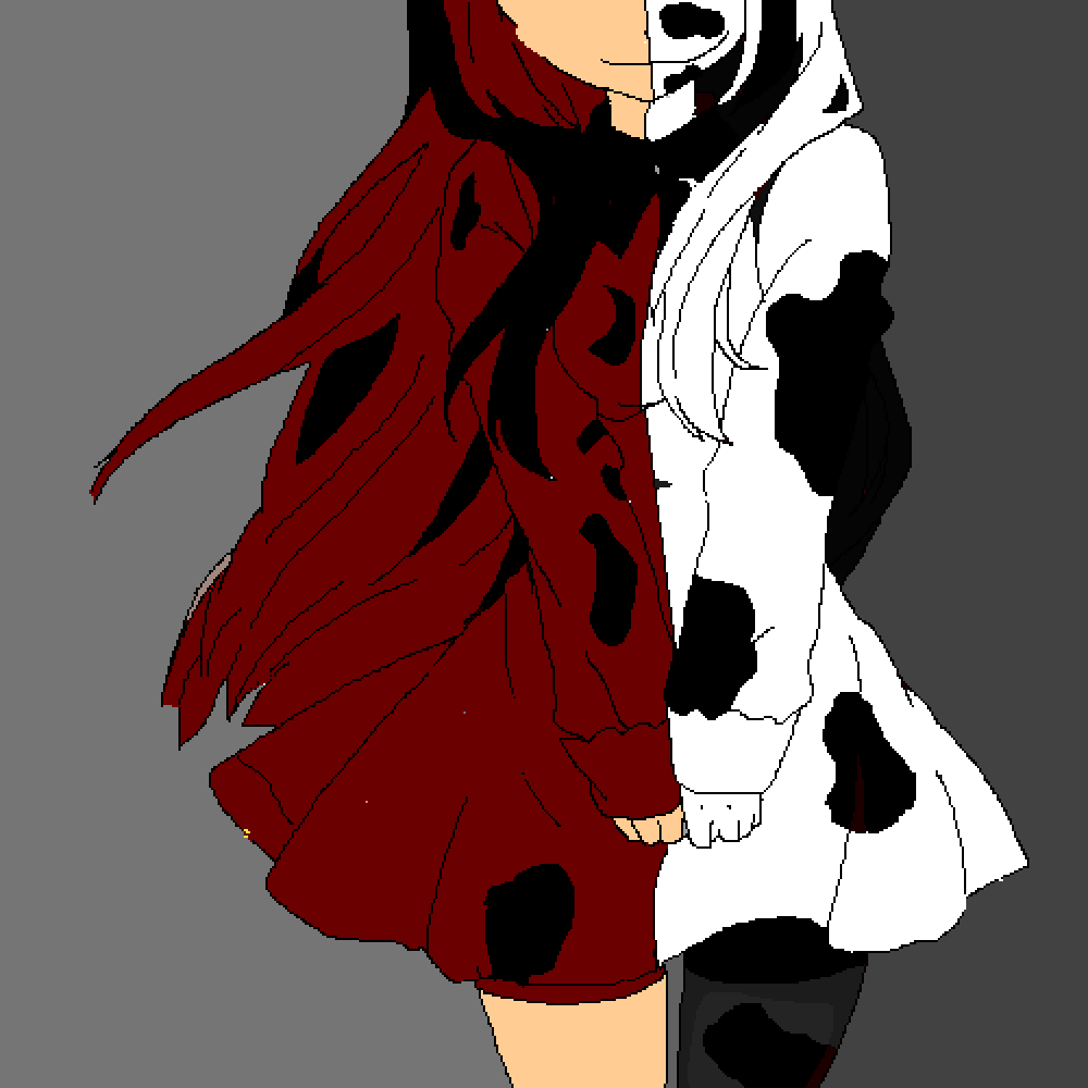 Editing Half bad half good Free online pixel art drawing tool Pixilart