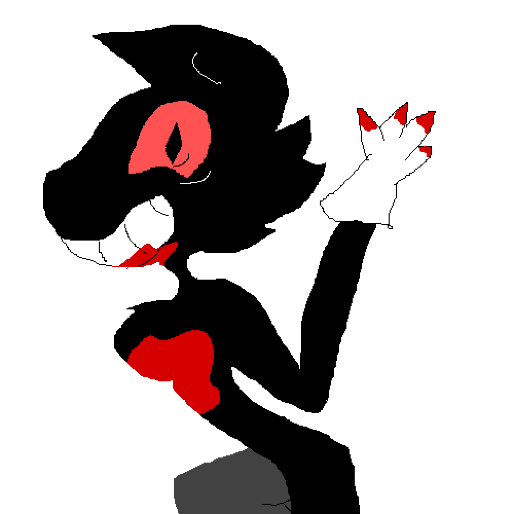 Pixilart Cartoon Cat By Agent Party