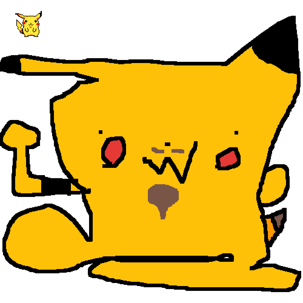 me draw pica by NickWolfy2122